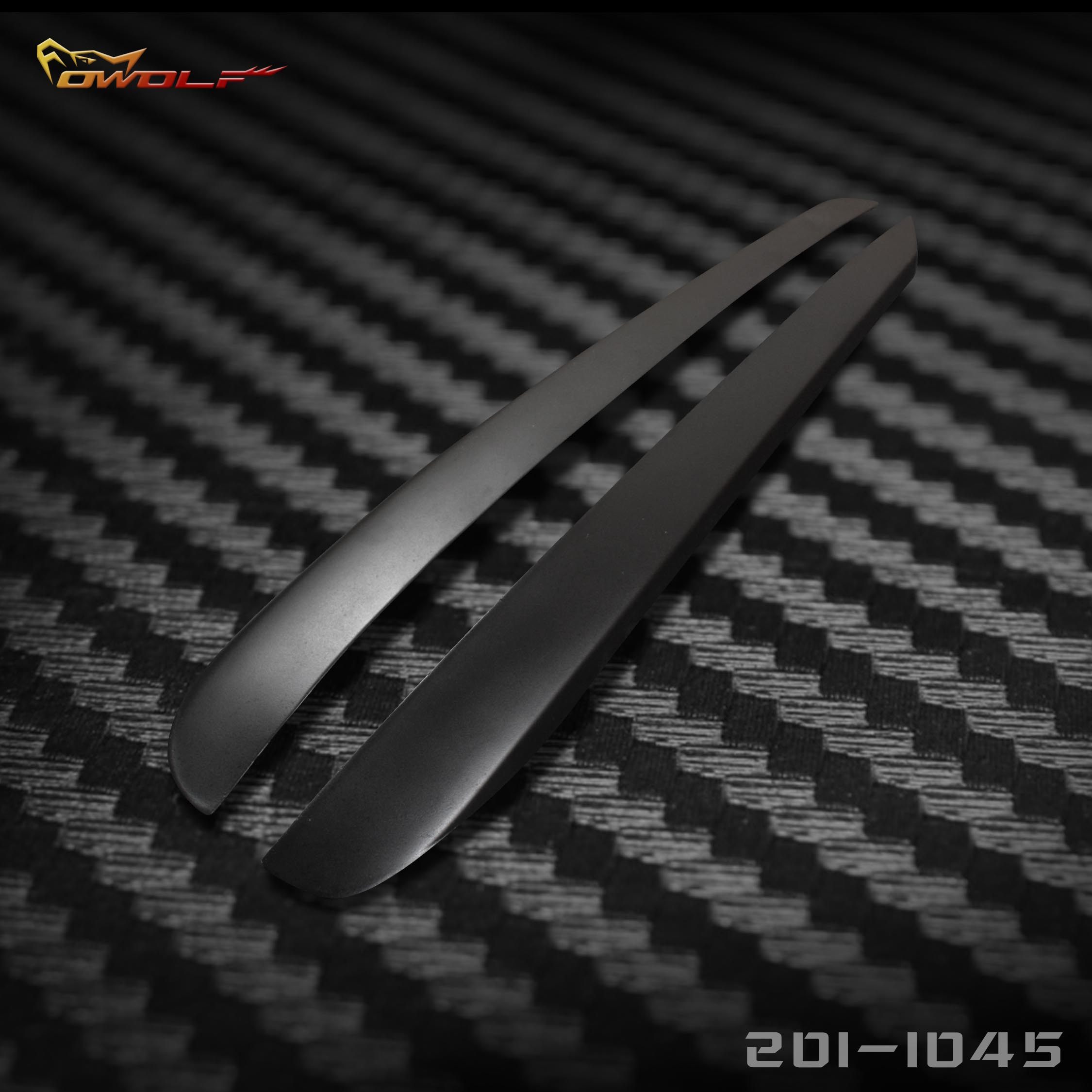 Golf 6 MK6 GTI high six resin light eyebrow FRP light eyebrow 08 to 12 years 1 pair fit-Taobao