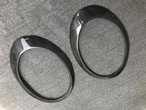 Porsche 911 997 GT3 Carbon fiber change light frame lamp brow lampshade 05-10