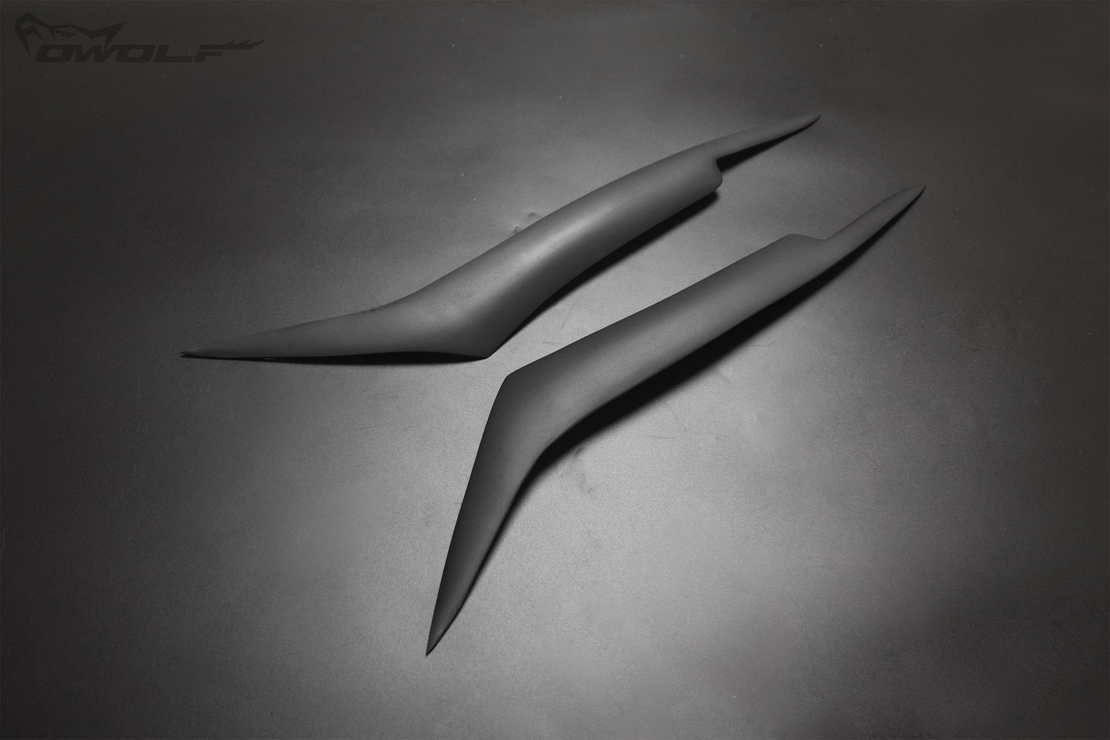 Volkswagen Maiten R36 modified resin lamp brow FRP light eyebrow pair with headlights decoration sticker-Taobao