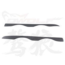 Suitable for BMW BMW E34 resin lamp eyebrows FRP lamp eyebrows one pair headlight decorative stickers