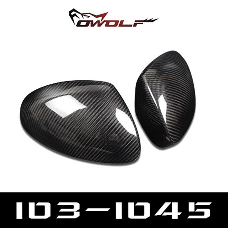 Tiguan Lang Comfort Retrofitted rear mirror housing rearview mirror cover Carbon-dimensional rear mirror shell 10-17 years SPOT