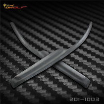 Mitsubishi EVO7-9 resin lamp eyebrow headlight decorative eyebrow pair of 7th-9th generation