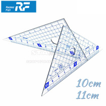Japanese brand Raymay Fujii 10cm student triangle ruler triangle sleeve bag environmental protection