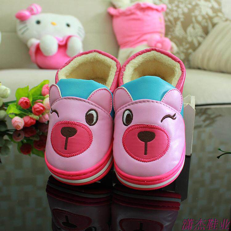 Pantoufles enfants en autre pour hiver - semelle caoutchouc - Ref 1018158 Image 9