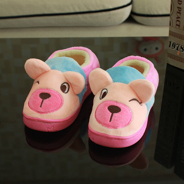 Chaussons enfants en suède pour hiver - semelle tendon - Ref 1006247 Image 10