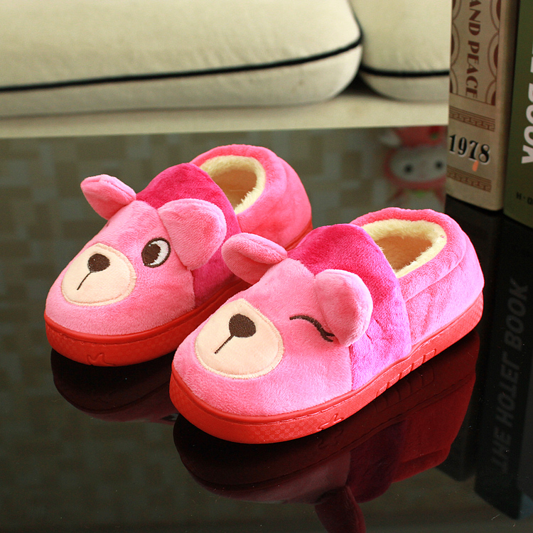 Chaussons enfants en suède pour hiver - semelle tendon - Ref 1006247 Image 15
