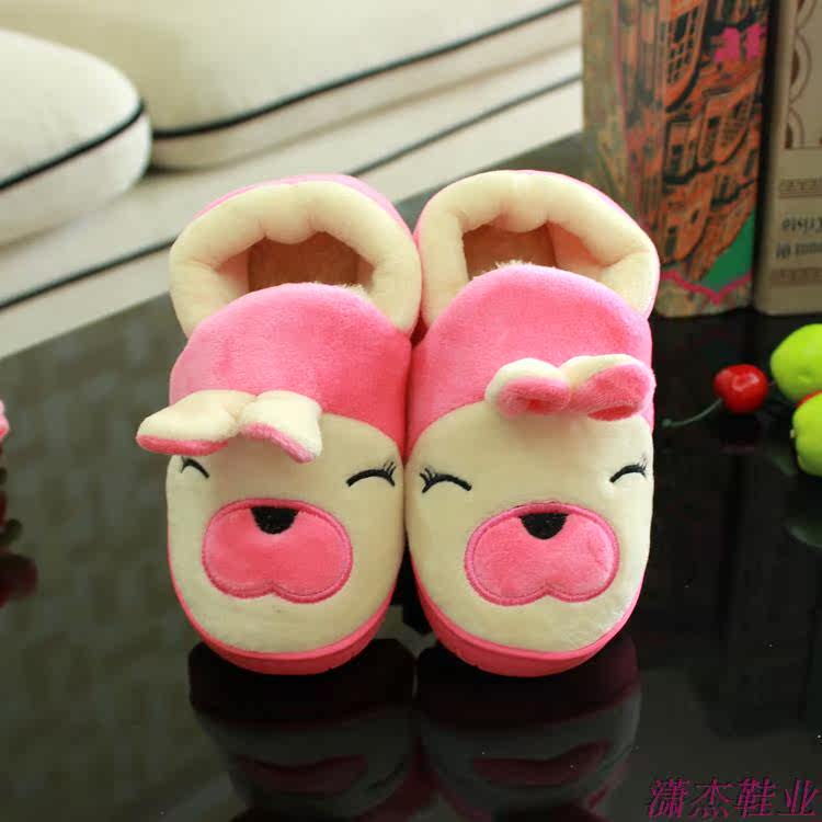 Pantoufles enfants en suède pour hiver - semelle caoutchouc - Ref 1032380 Image 23