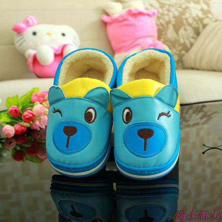 Pantoufles enfants en autre pour hiver - semelle caoutchouc - Ref 1018158 Image 10