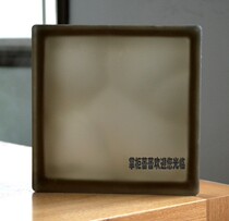 Crystal Wah Card Hollow Glass Brick Partition Wall Glass Partition Wall Genguan Crystal Glass Brick Toilet Partition