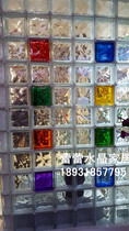 Crystal hwa glass brick green inner color brilliant listing glass partition Xuanguan factory direct sales volume from superior