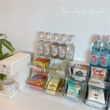 Настольный чай в пакетиках, коробка для хранения, кофейная капсула, система хранения, прозрачный держатель для стакана