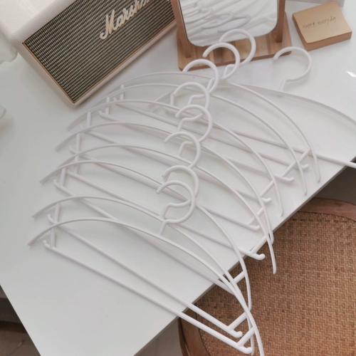 Брендовая белая вешалка, пластиковые простые штаны для домашнего использования