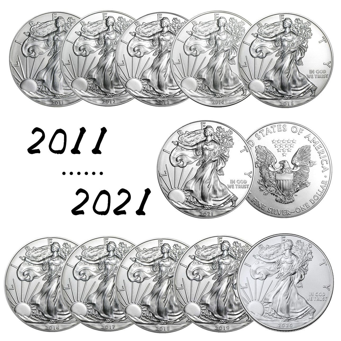 실버코인 기념주화 아메리칸 이글 은화 1...