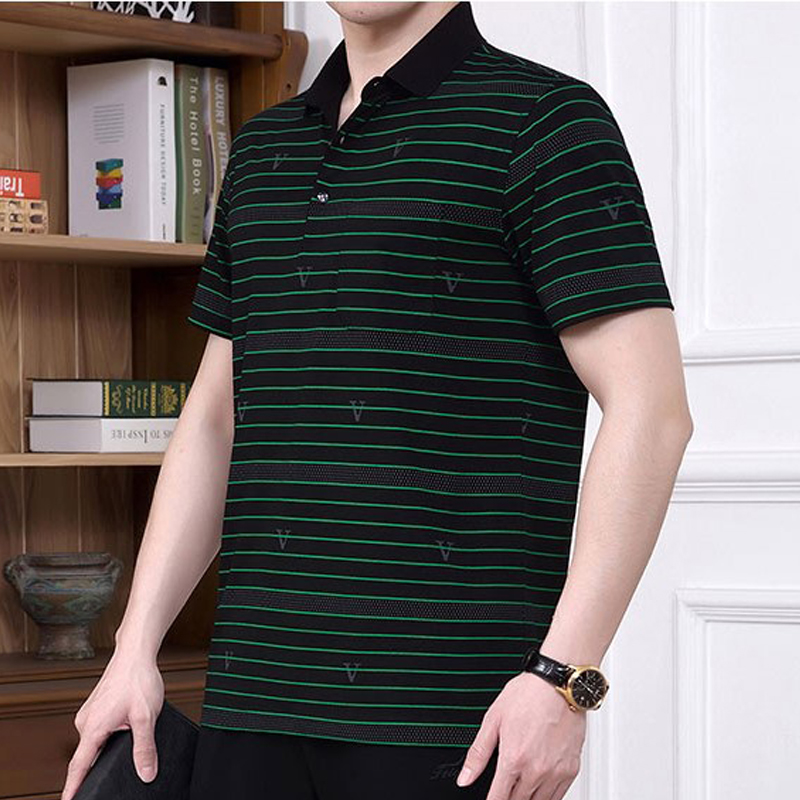 Jeep khiên POLO áo sơ mi nam ngắn tay áo t-shirt Hàn Quốc phiên bản của sóng 2019 người đàn ông mới đầu thường nửa tay áo mùa hè 4