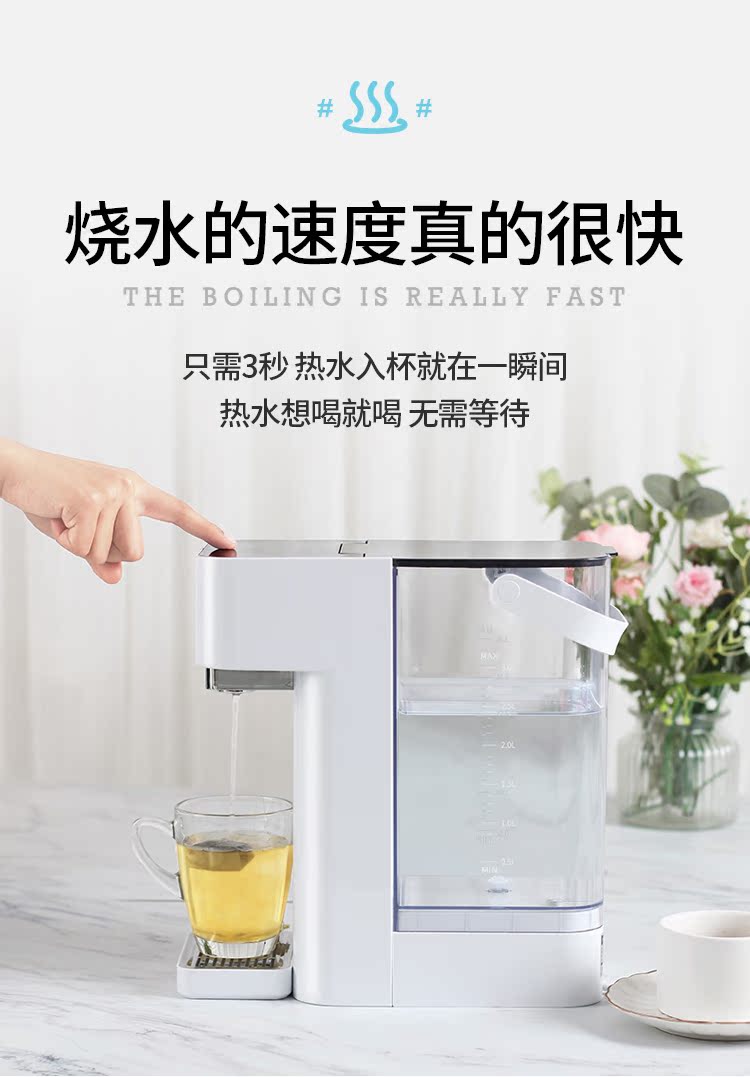 máy lọc nước kangaroo kg100hk Dưa hấu đen Nhà Tây Mỹ Nước nóng ngay lập tức Máy tính để bàn hộ gia đình Điện nhỏ Ấm siêu tốc Máy tính để bàn Tốc độ Máy nước nóng - Nước quả máy lọc nước nóng lạnh trực tiếp