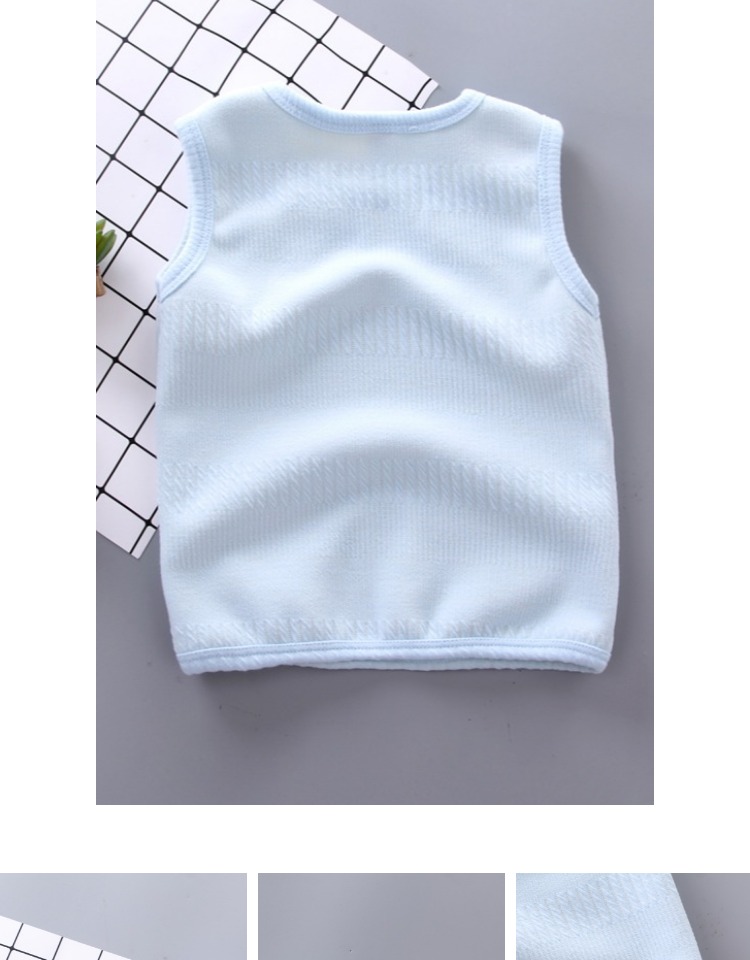 Áo vest cho bé sơ sinh Áo vest bé trai bé gái 0 xuân hạ thu đông 1 2 tuổi cộng với nhung 3 áo ngoại khí ấm áo gile cho bé giá tốt