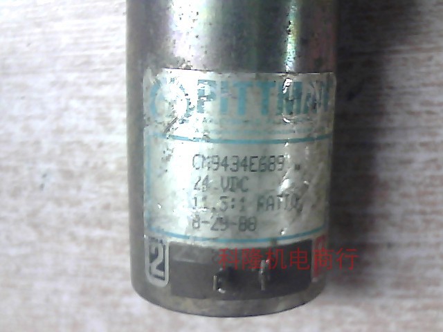 二手进口美国PITTMAN直流减速电机马达GM9434E689 24V11.5;1RATIO