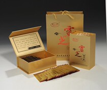 Long Sanxiu Zhejiang Longquan Ganoderma lucidum spore powder basswood gift box 2G * 100 bag