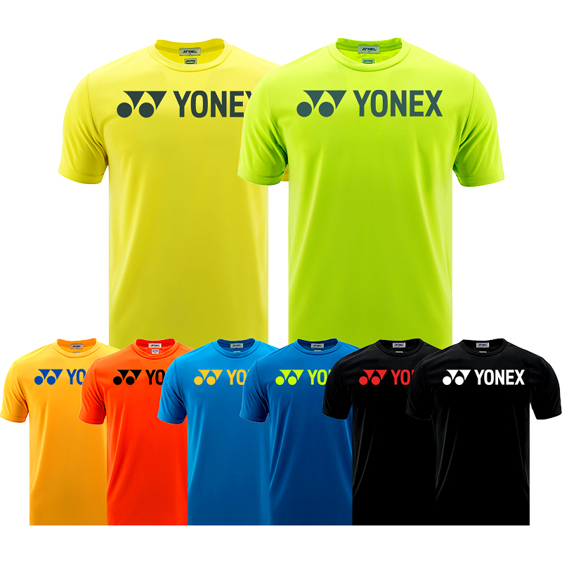 YONEX YY badminton suit competition training suit sports T-shirt summer short-sleeved round neck men's new