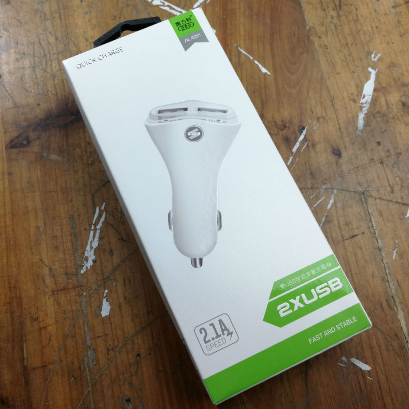 Oriko AL551 car charger universal car charger multi-function converter one-to-two USB car charger