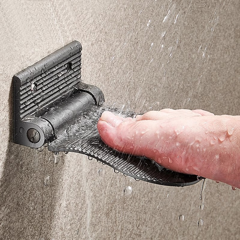 Bathroom Shower Room Footrest, Bath Foot Pedal, Foot Step Rack, Foot Scrubber, Foot Pedal, Shower Footrest