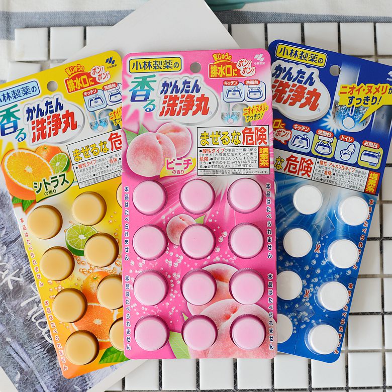 Japan Xiaolin Pharmaceutical Pipeline Detergent Sewer Germicide Deodorant Piping Dredge of Orange Peach Without Aroma 3