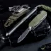 Tự do Damascus Thép gấp Dao đa chức năng Nhiều dao gấp ngoài trời Bộ sưu tập công cụ quân đội tự vệ ngoài trời - Công cụ Knift / công cụ đa mục đích kìm đa năng Công cụ Knift / công cụ đa mục đích