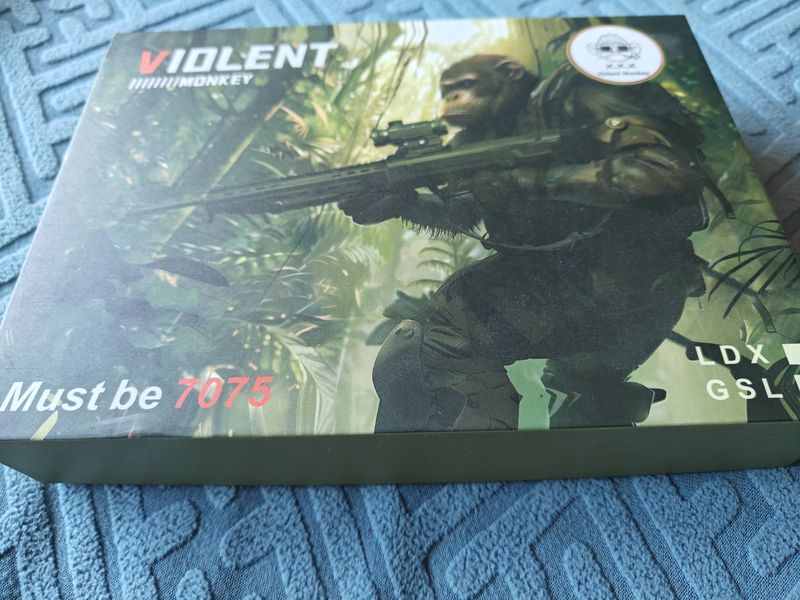 Violent Monkey 7075Ldx Data 3.0 External Wiring Shell 7075t6 Aluminum Alloy Requires Wide Rail Ladder
