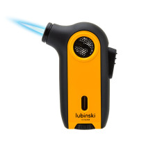 LUBINSKI national trend fashion cigar lighter portable single straight inflatable electronic cigarette lighter moxa burning incense