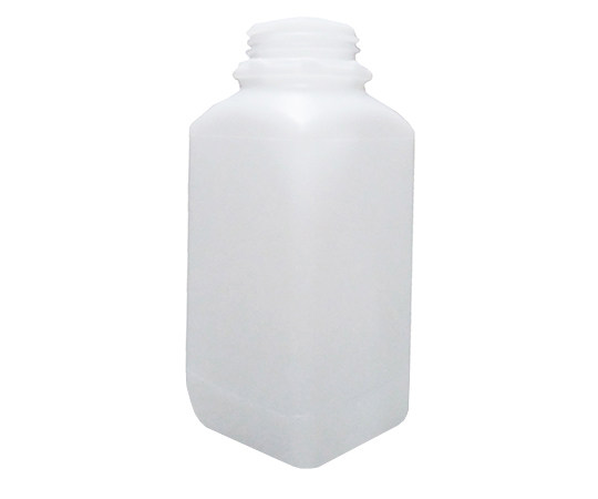 UN标准方形广口取样塑料瓶可配蓝色防盗盖 4000ml 半透明方形瓶