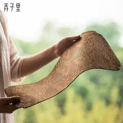 Nong Zi Caspian water pattern tea table mat mat Zen table flag pot table cloth Japanese tea set cloth mat