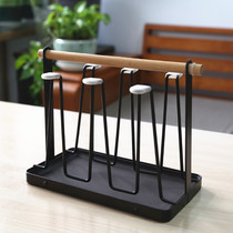 Inverted Hanging Type Drain Glass Cup Subrack Metal Containing Shelf Shelve Cup Shelf Shelve Submug