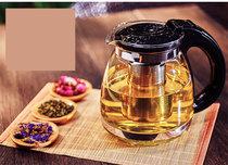 Lilac Heat-resistant Glass Teapot with Filter Tea Set Teapot Punch Teapot