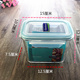 hộp cơm điện lock&lock Hàn Quốc Sanguang đám mây thủy tinh thủy tinh chịu nhiệt hộp lưu trữ hộp lò vi sóng hộp cơm trưa hộp sữa bột có thể - Hộp cơm điện sưởi ấm hộp cơm điện lock&lock ejr226ivy