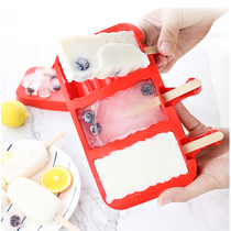 Net Red Ice Cream Molds Ice Ice Cubes Homemade Loving Ice Sticks Ice-Making Box Yogurt Frozen Ice Pastry Box