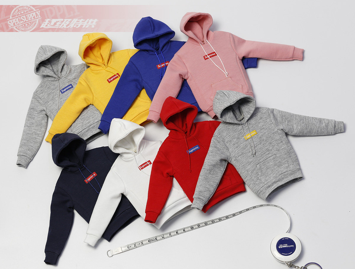 1 6 trendy male soldier model accessories 12 inch movable doll body clothes sweater hoodie jacket ht