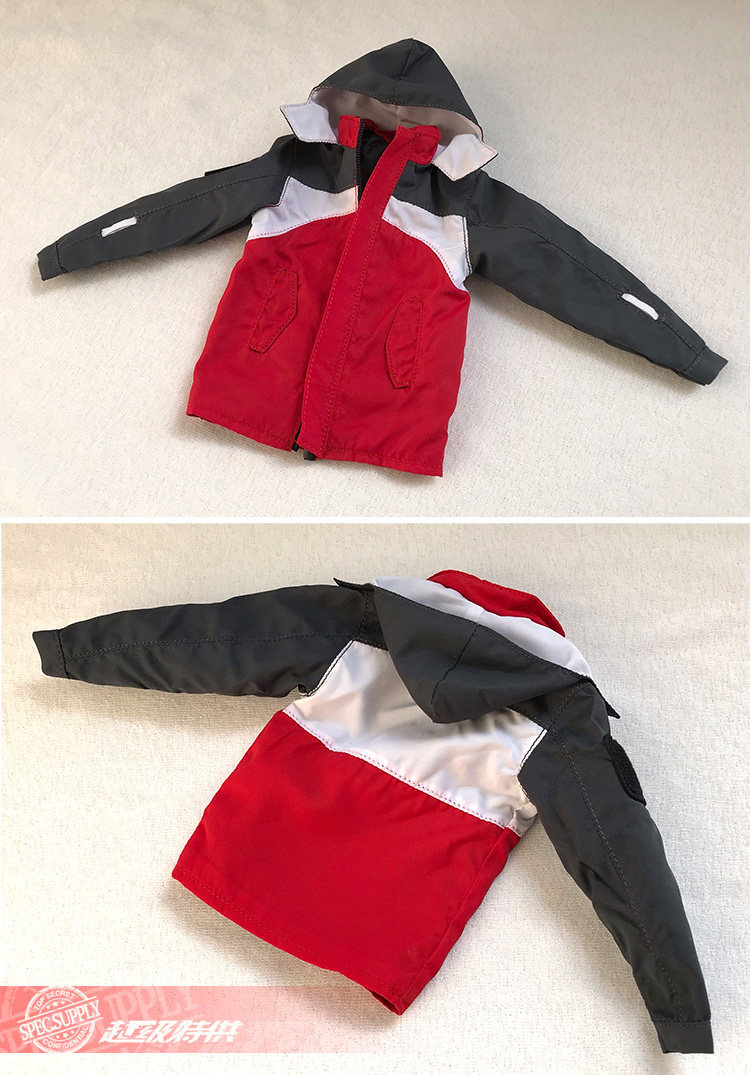 1 6 men and women soldiers clothes 12-inch trend color outdoor stormtrooper jacket The whole territory is blocked