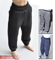 1 6 male soldier human model accessories 12 inch trend doll pants street loose sweatpants wild