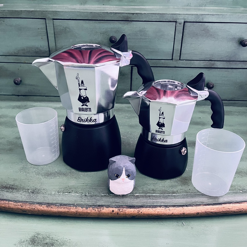 [Official Authentic] Bialetti Moka Pot Double Valve Italian Coffee Machine Home Outdoor Camping