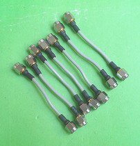 Imported DC-20GHz 8cm SMA male semi-steel connecting line