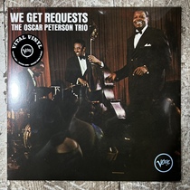 Spot Verve jazz plate OSCAR PETERSON TRIO WE GET REQUESTS vinyl LP