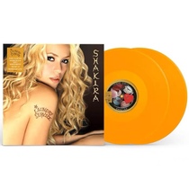 Spot Shakira Laundry Service orange color glue LP vinyl record