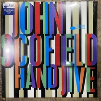 Spot blue dot jazz guitar master John Scofield Hand Jive vinyl record 2LP