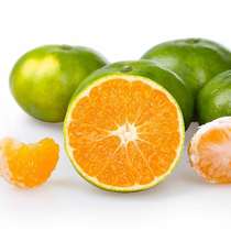 Orange fresh spot Hunan Shmen tangerine Cili green peel orange Orange 10kg pregnant women fruit season whole box