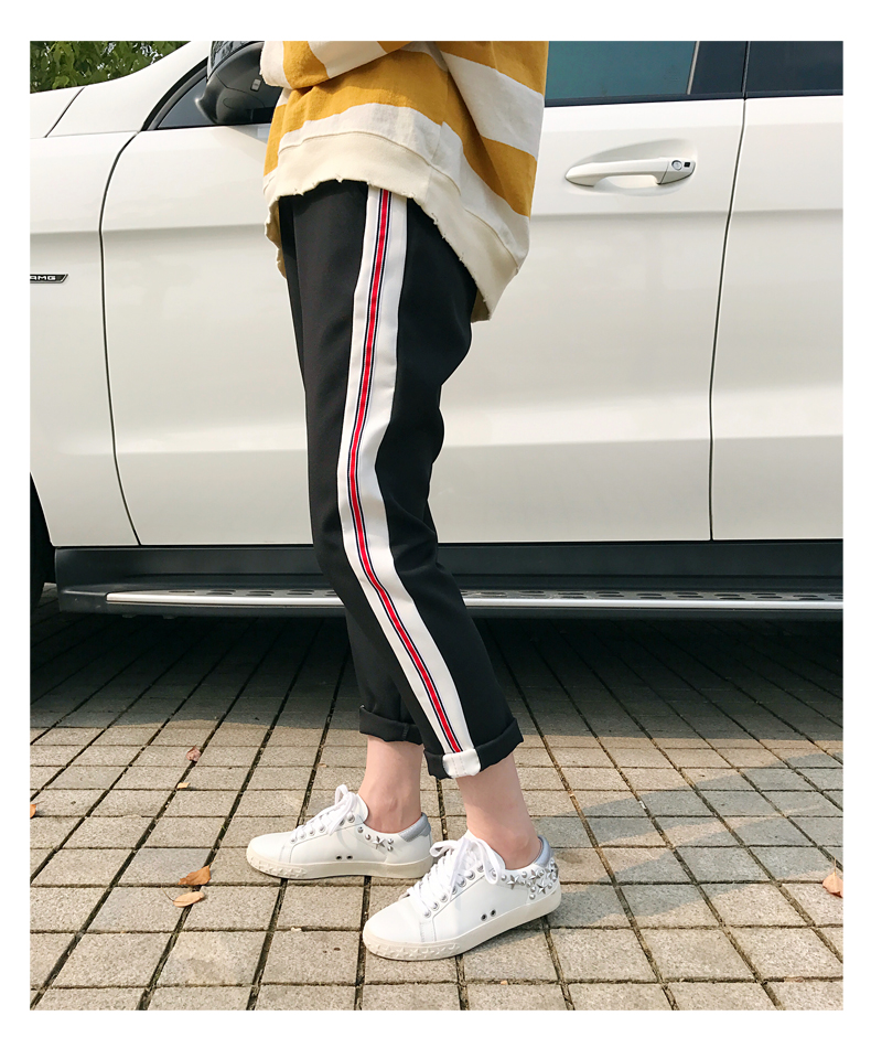 Mùa hè 2018 phần mỏng quần âu thể thao 9 điểm quần nữ sinh viên rộng size 9 điểm 8 chân chạy hoang dã quần thể thao nam
