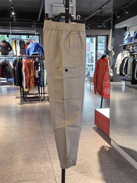 Anta American Workwear Sports Pants Men's Spring and Autumn New Woven Loose Cuff Casual Pants 152418501