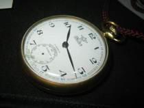 Swiss gold-filled small pocket watch == ETA6497 movement
