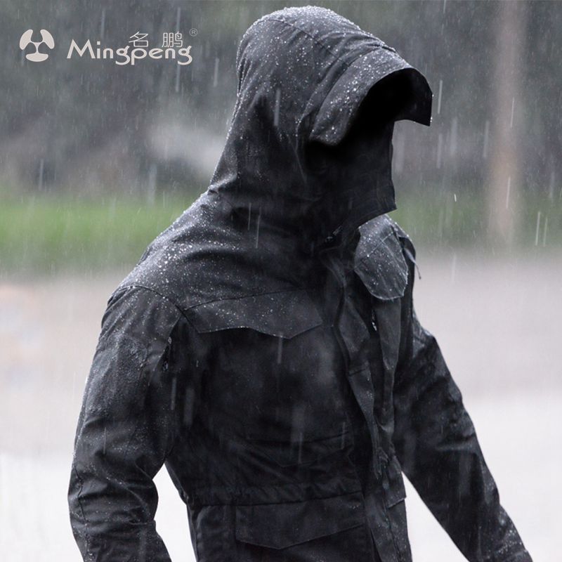 Famous Peng Outdoor Ruler M65 Tactical Wind Clos in Long Edition Assault Suit Men Windproof waterproof Hard Han jacket