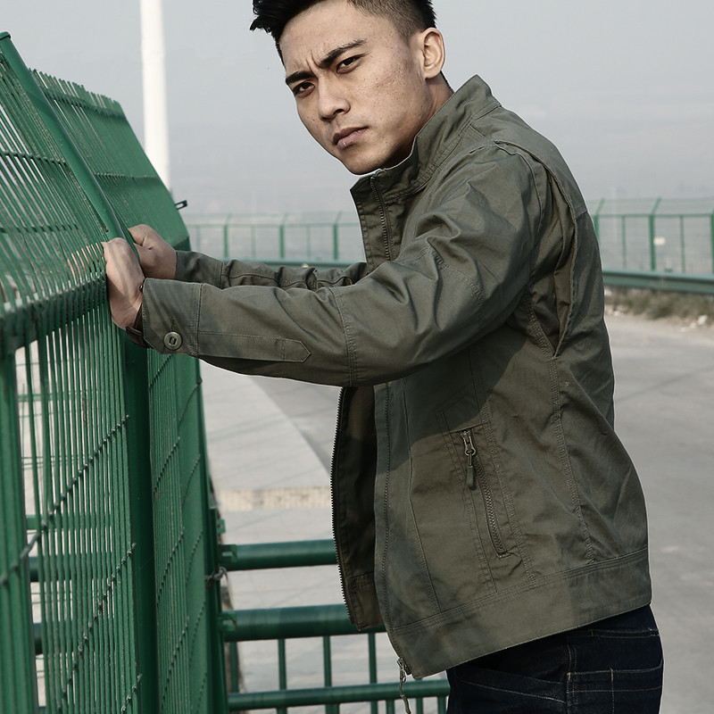 Archon Tactical Jacket Men's Spring and Autumn Thin Waterproof and Windproof Outdoor Training Uniform Short Commuter Jacket