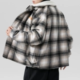 Мужская демисезонная утепленная куртка, мужской японский пуховик, большой размер